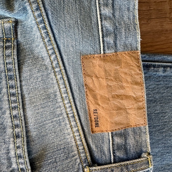 Re/Done Style 88903M50STRA 3 Year Wash Button Fly / 29 - Picture 12 of 12